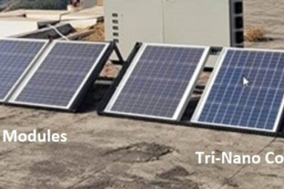 Regular Modules TriNao coating module solar panels, nano coating