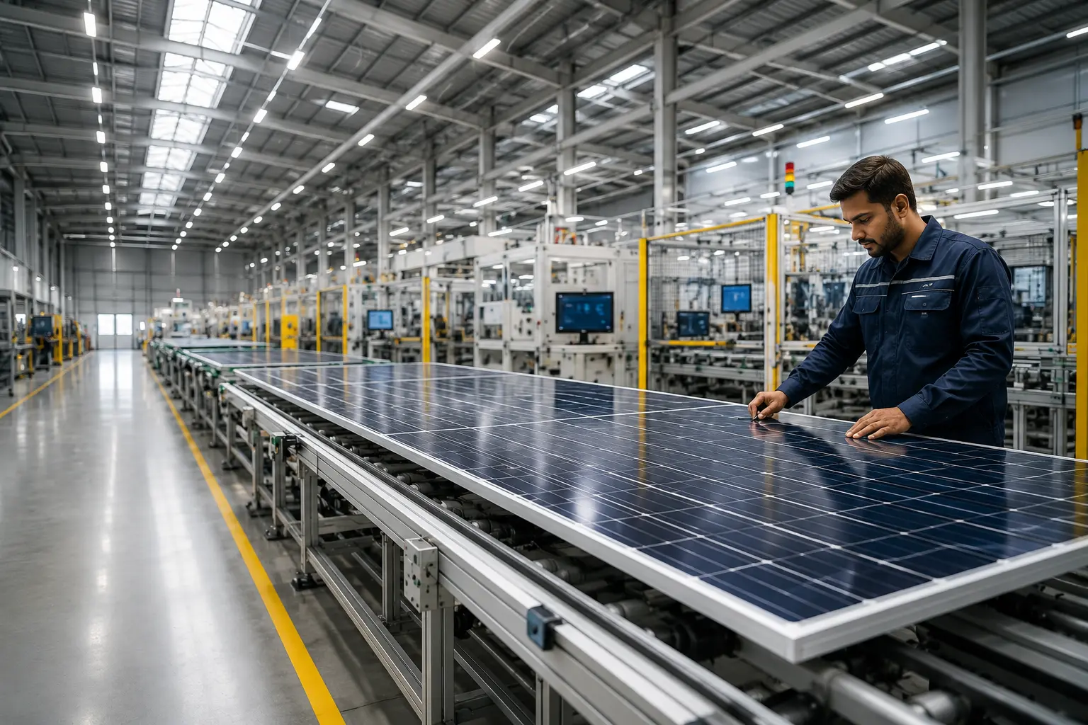 Solar Panel Manufacturing Facility